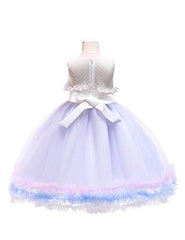 Flower Girls Unicorn Birthday Tutu Dress