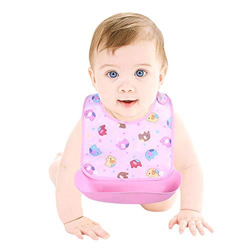 Newborn Waterproof Bibs with Pocket Baby Bottom