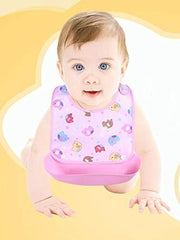 Newborn Waterproof Bibs with Pocket Baby Bottom