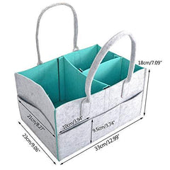 Multi Functional Baby Diaper Caddy Organizer Bag