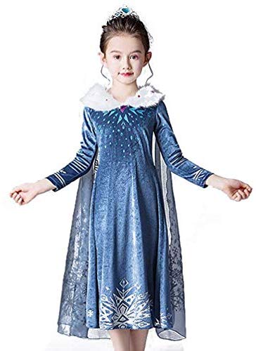 Girls Dress Elsa Outfits