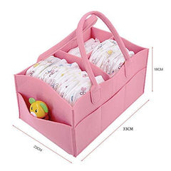 Multi Functional Baby Diaper Caddy Organizer Bag