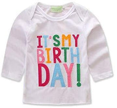 Girl It's My Birthday Top T-Shirt & Tutu Skirt Outfit Set Party Dress Clothing