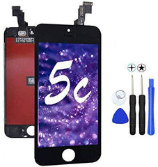 For Apple iPhone 5c Premium Quality Glass Digitiser LCD Screen Replacement Black