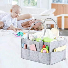 Multi Functional Baby Diaper Caddy Organizer Bag