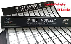 100 Movies Scratch Off Poster Bucket List - Comes With Special Triangle Gift Tube