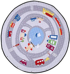 Round Baby Play Mat Girls Boys Carpet Rugs Kids