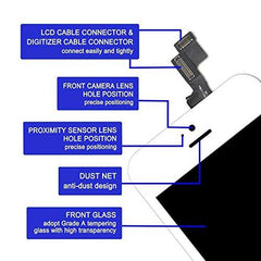 For iPhone SE/5s Premium Quality Digitizer and LCD Screen Replacement White