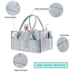 Multi Functional Baby Diaper Caddy Organizer Bag