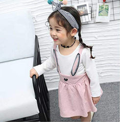 Baby Toddler Cute Bunny Dress Girls