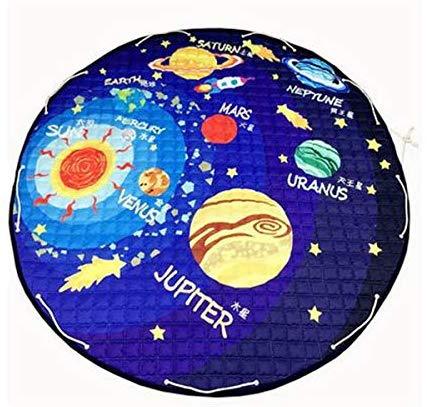 Round Baby Play Mat Girls Boys Carpet Rugs Kids