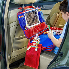 Kids Childrens Car Seat Play Tray Snack and Toy Mixing Travel Trip Organizer Bag