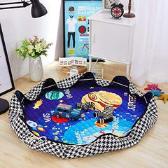 Round Baby Play Mat Girls Boys Carpet Rugs Kids